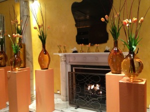 Berkeley Hotel Fireplace