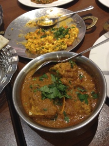 Crab Curry and Egg Curry